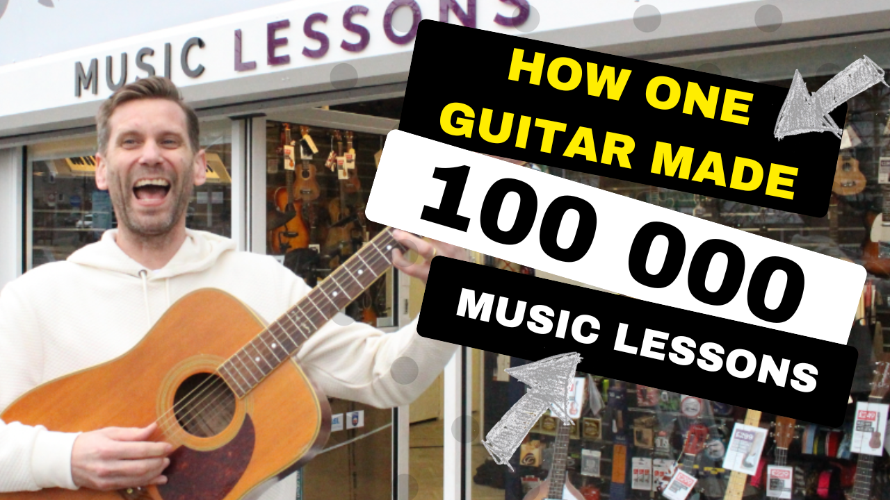 Load video: How One Guitar Made 100 000 Music Lessons